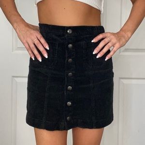 Black Brandy Skirt